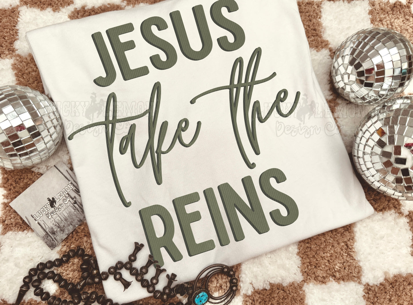 Jesus take the reins