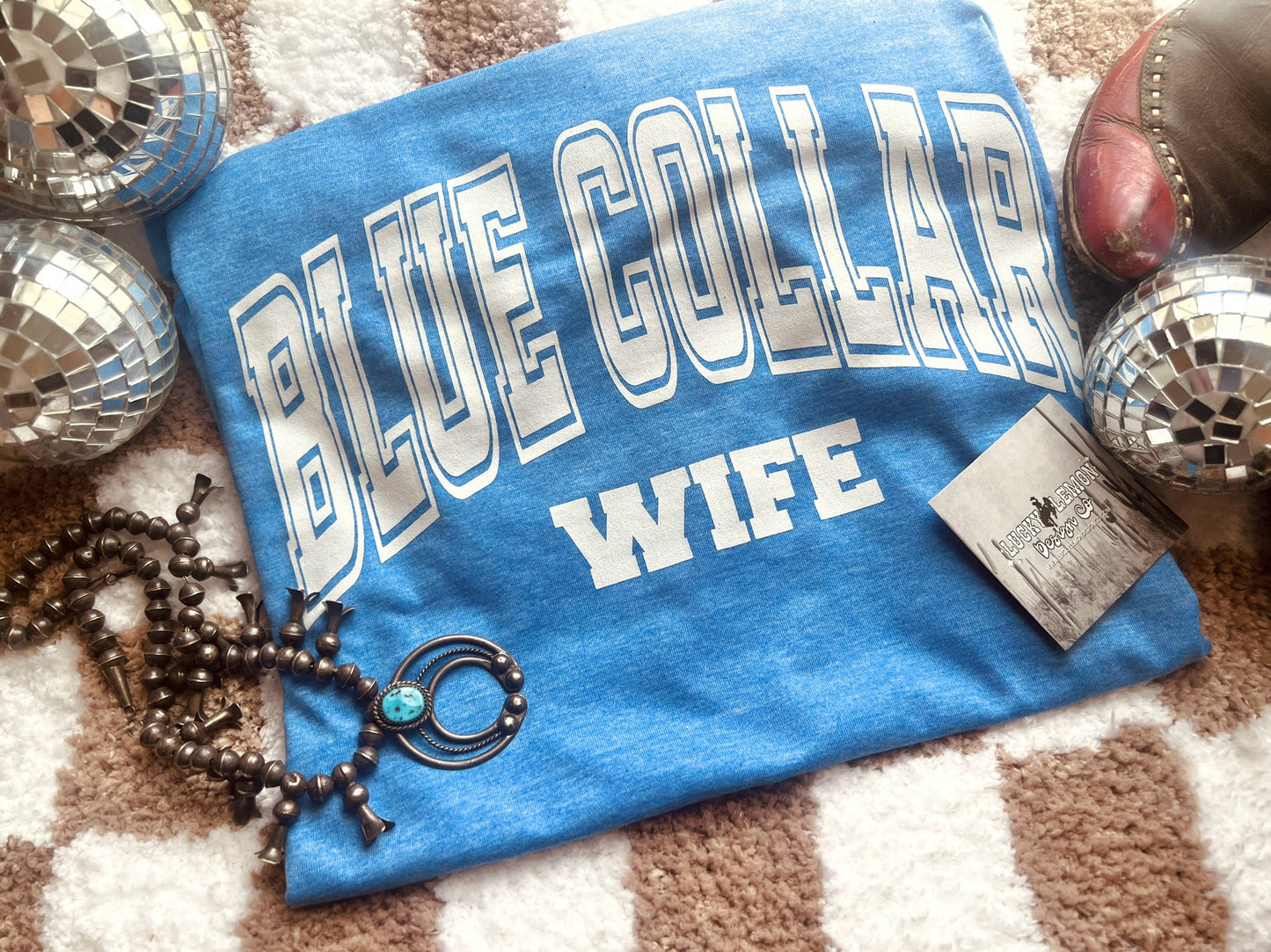 Blue collar Tshirt
