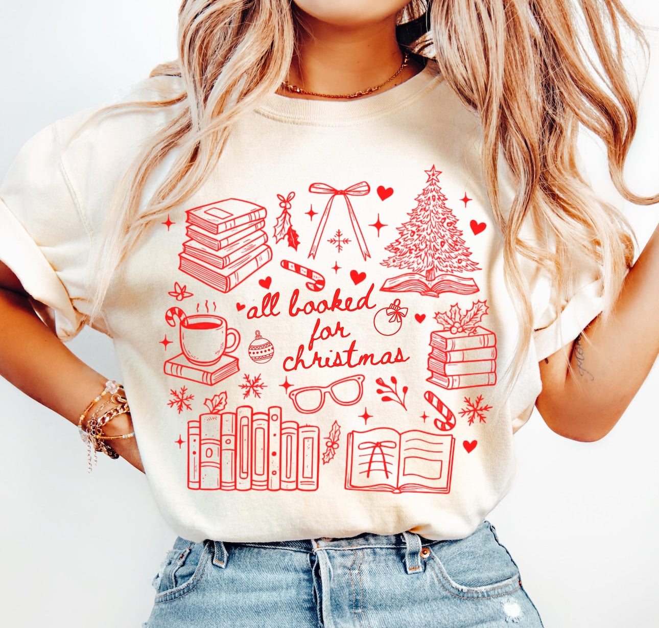 All booked for Christmas Tshirt