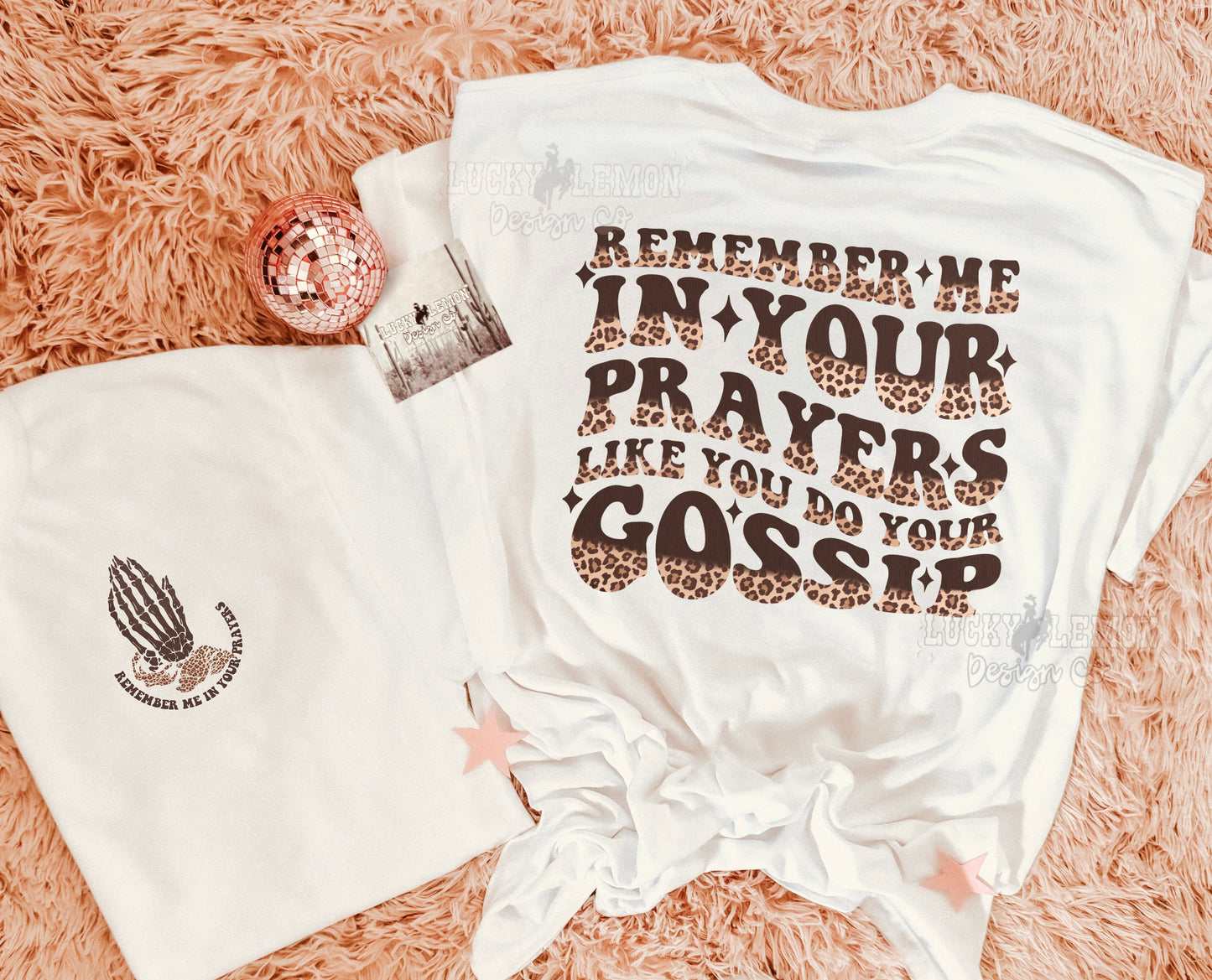 Prayers over gossip Tshirt