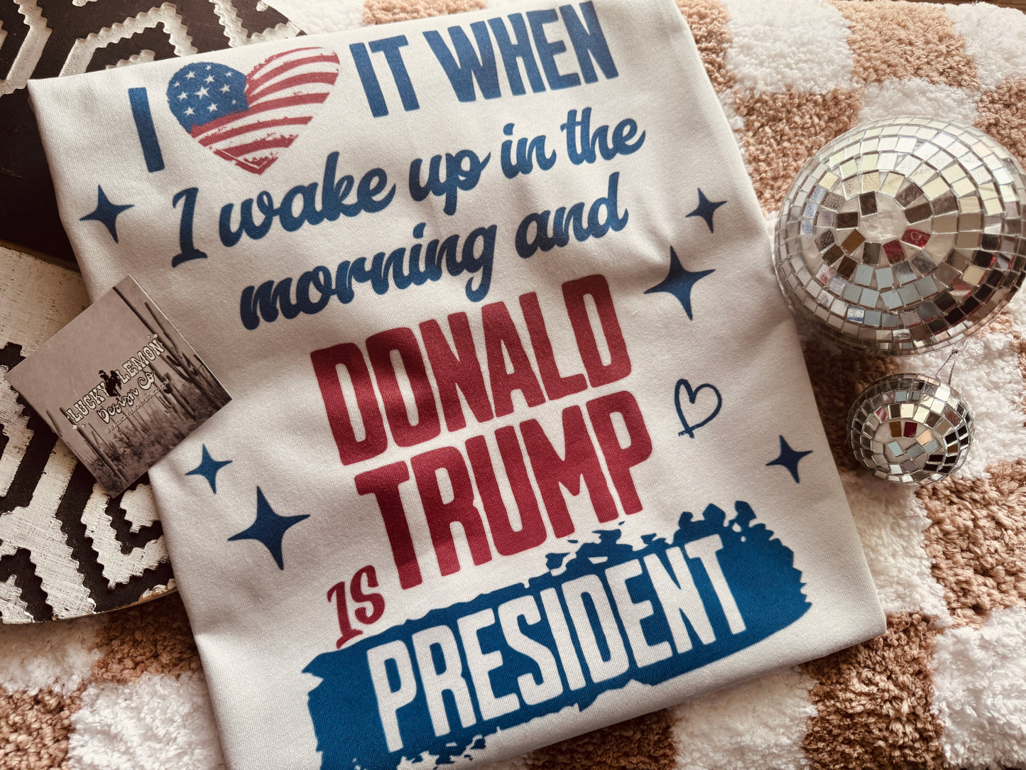 Trump is president tshirt
