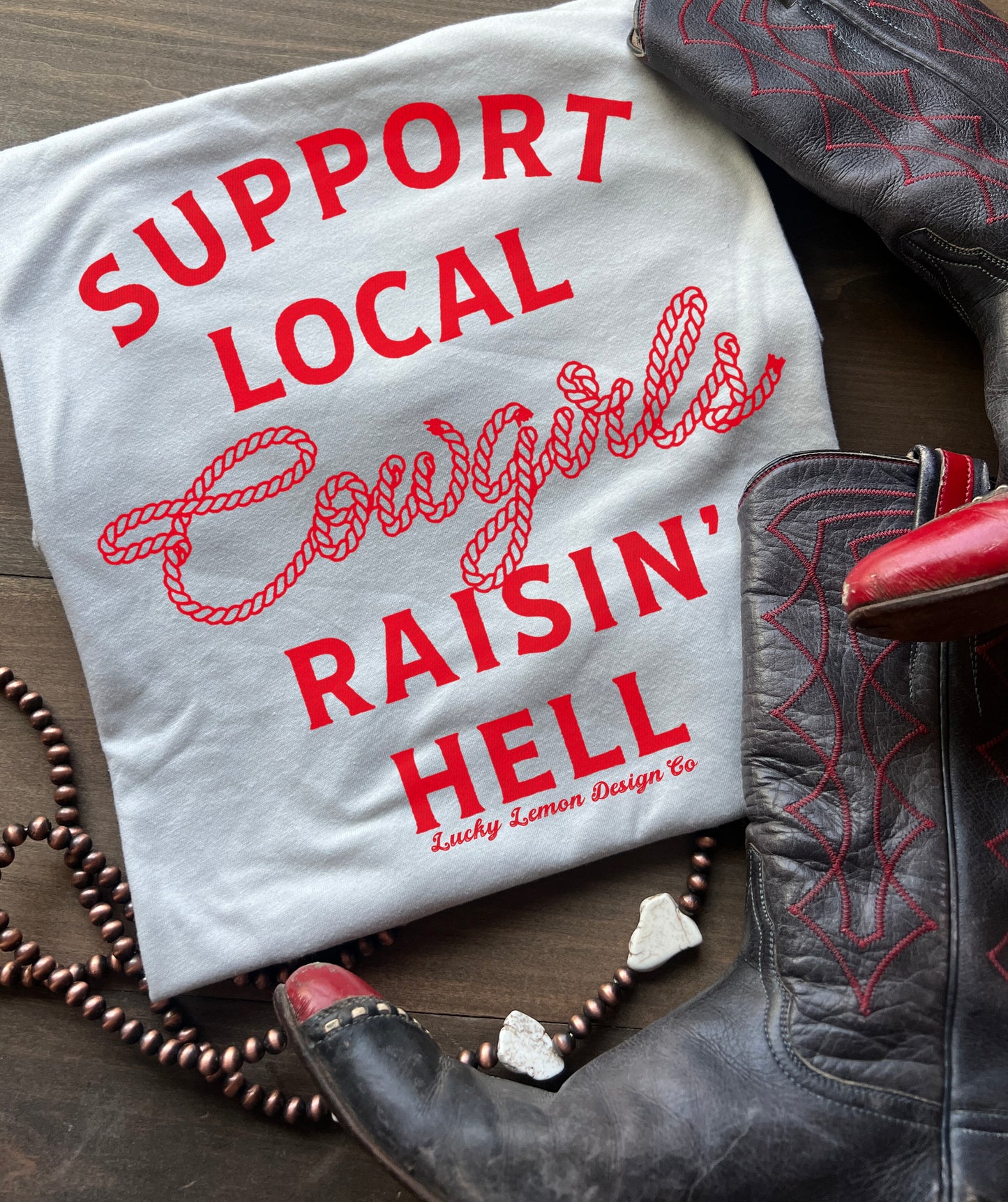 Support local cowgirls Tshirt