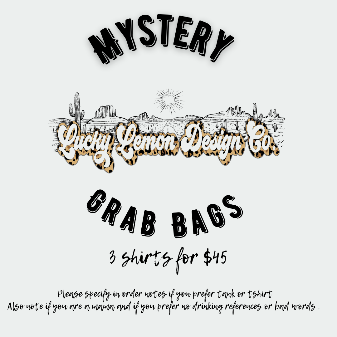 Mystery Grab Bags (3 shirts)