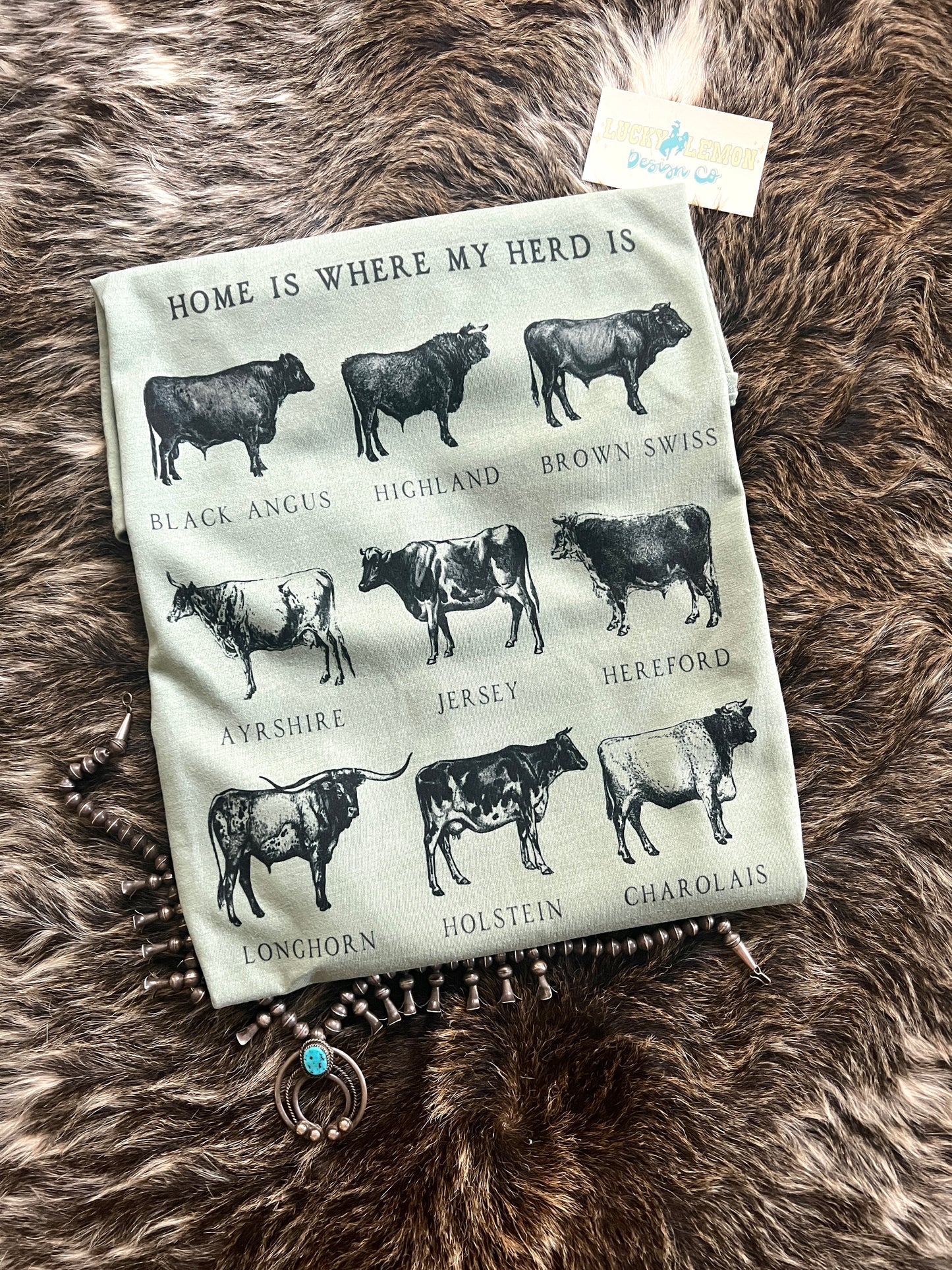 Home is where my herd is Tshirt