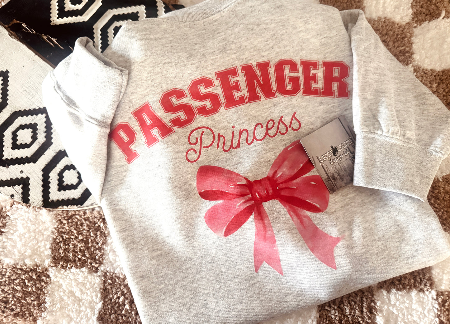 Passenger princess crew sweatshirt