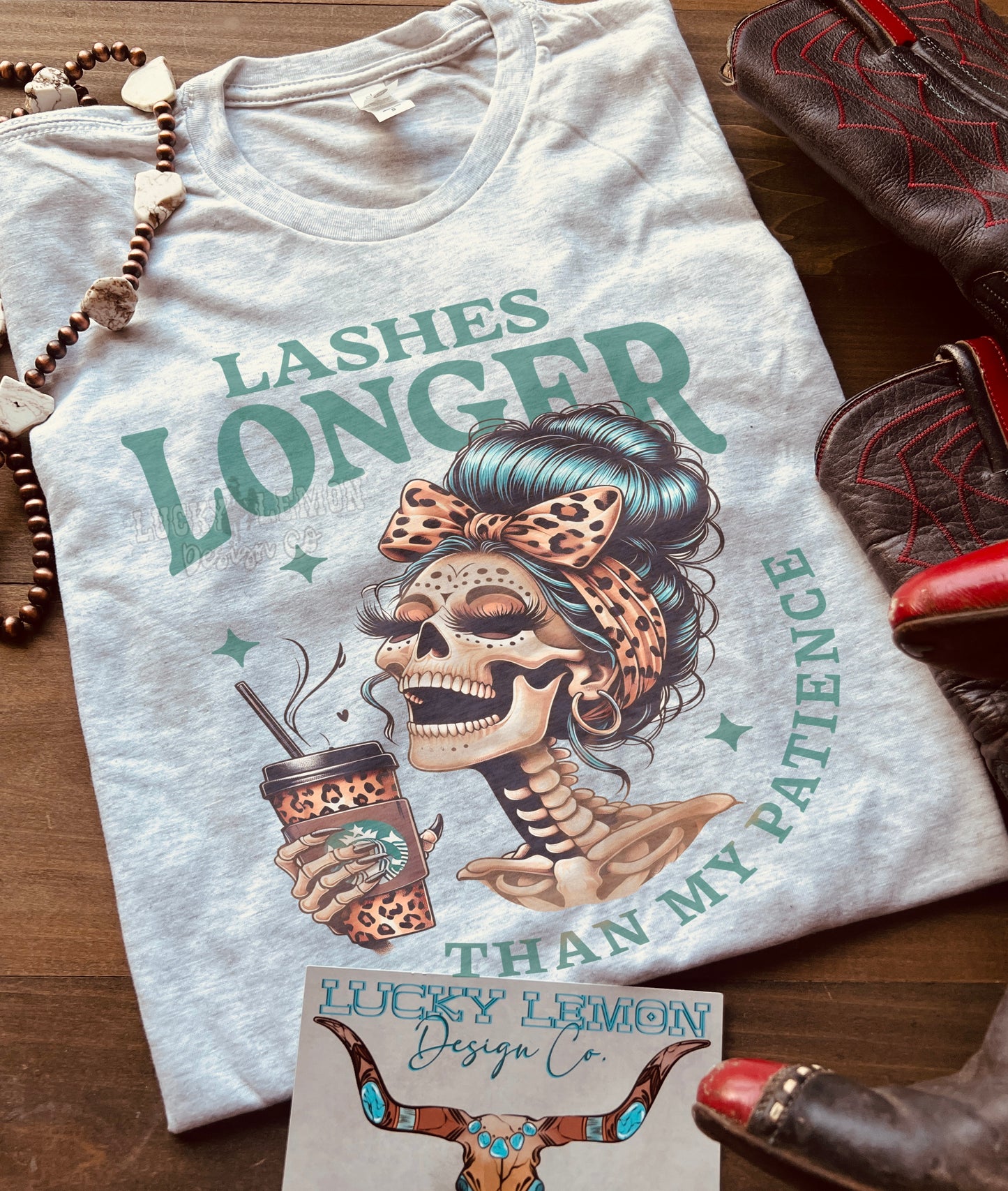 Lashes longer than my patience tshirt