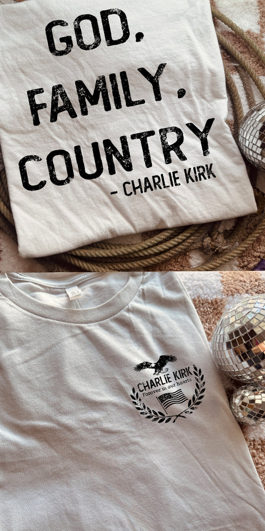 Charlie Donation Tshirt