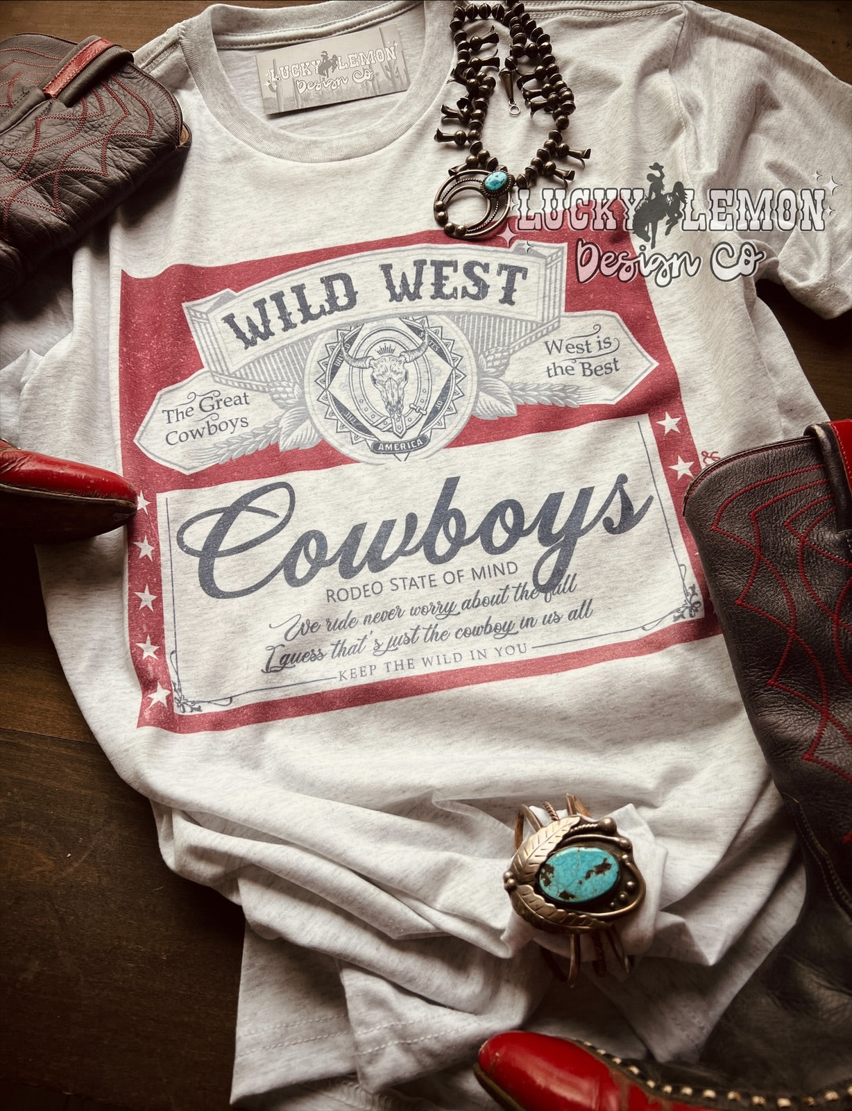 Wild West cowboys Tshirt