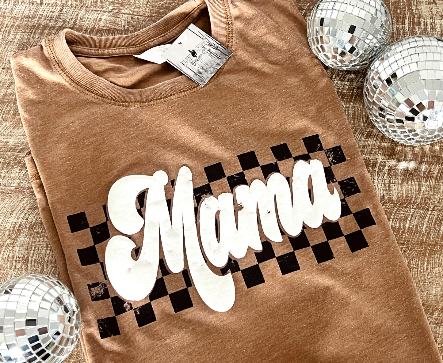 Mama checker vintage t