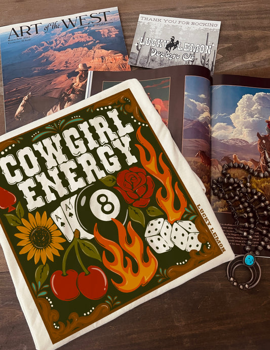 Cowgirl energy Tshirt