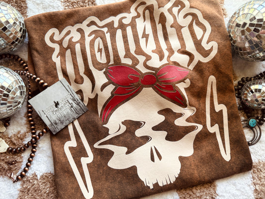 Mom skull tshirt