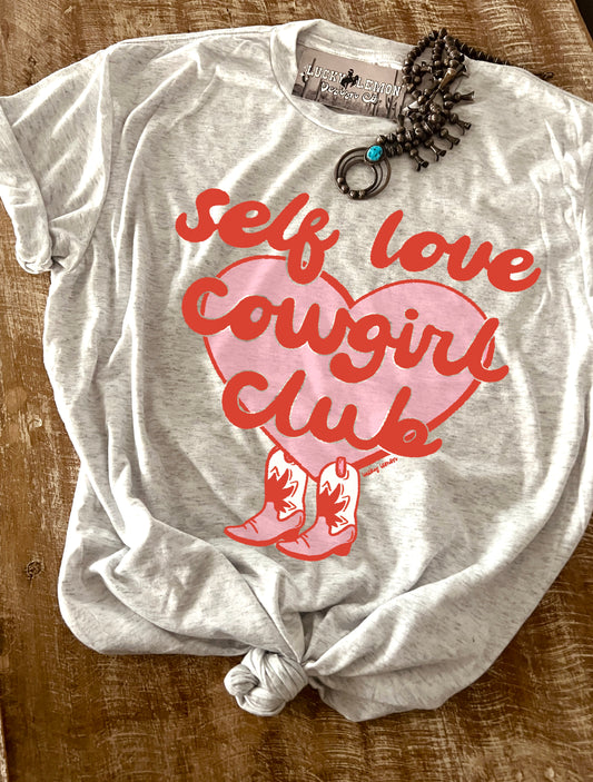 Self love cowgirl club tshirt
