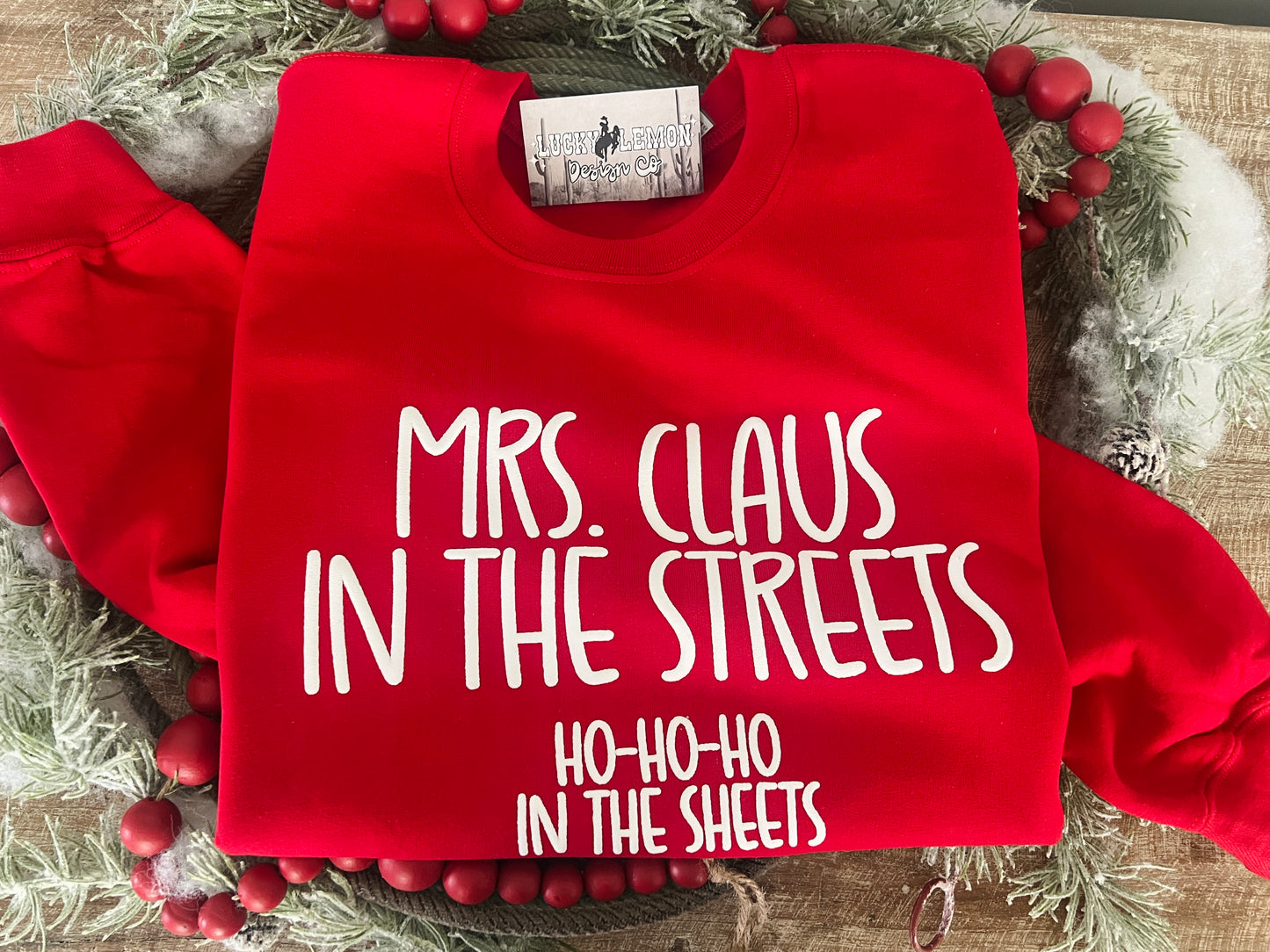 Mrs clause sweatshirt